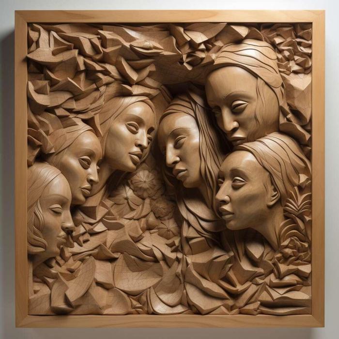 نموذج ثلاثي الأبعاد لآلة CNC 3D Art 